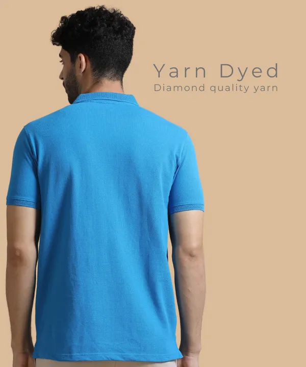 AquBlue_Premium_Recycled_Cotton_Jacquard_Polo_T-Shirt_For_Men
