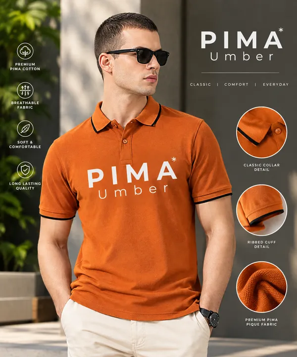 Umber_Premium_Pima_Cotton_Polo_T-
Shirt_For_Men
