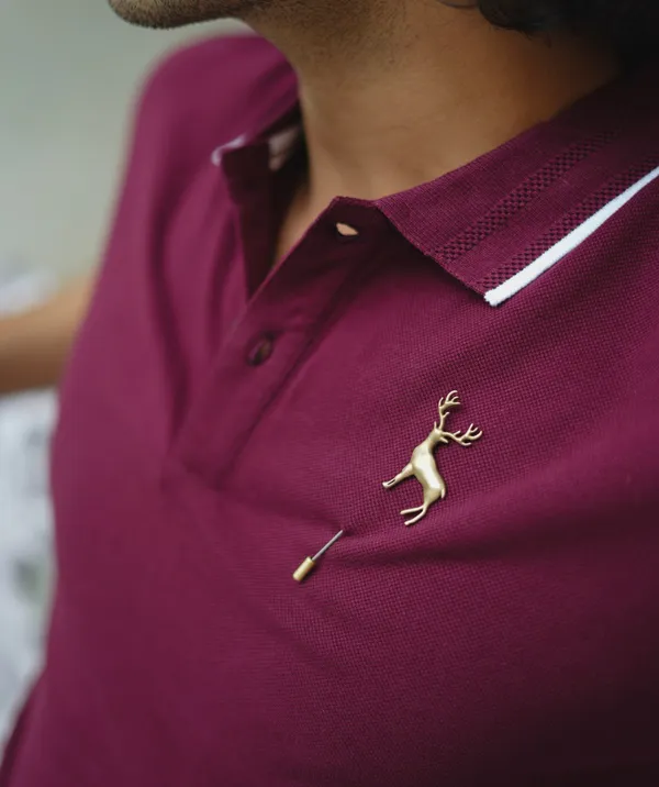 French_Wine_Premium_Pima_Cotton_Polo_T-Shirt_For_Men