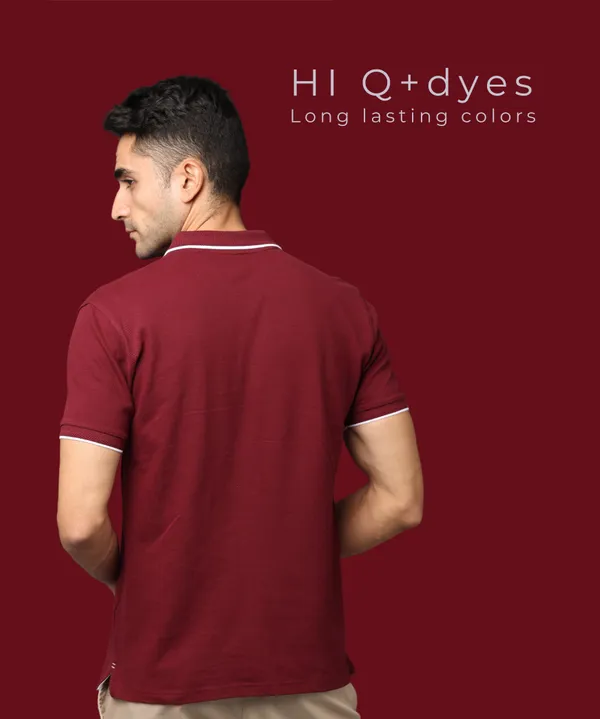 French_Wine_Premium_Pima_Cotton_Polo_T-Shirt_For_Men
