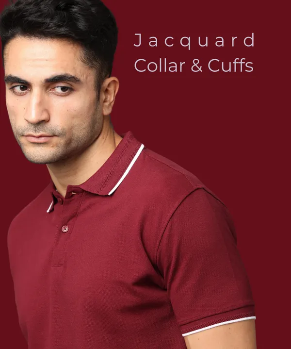 French_Wine_Premium_Pima_Cotton_Polo_T-Shirt_For_Men