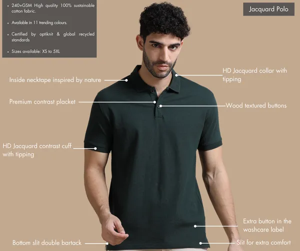 ForesGreen_Premium_Recycled_Cotton_Jacquard_Polo_T-Shirt_For_Men