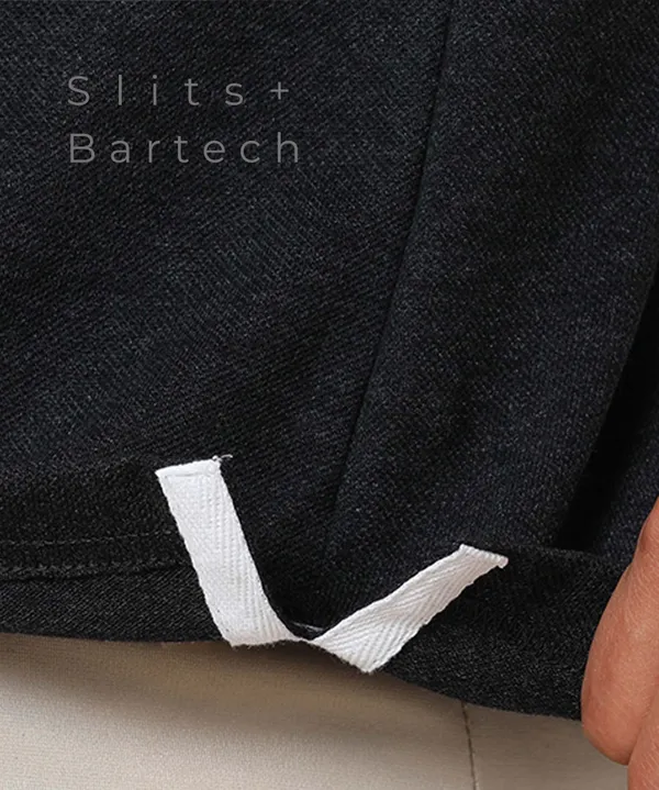 CharcoaMel_Premium_Recycled_Cotton_Jacquard_Polo_T-Shirt_For_Men