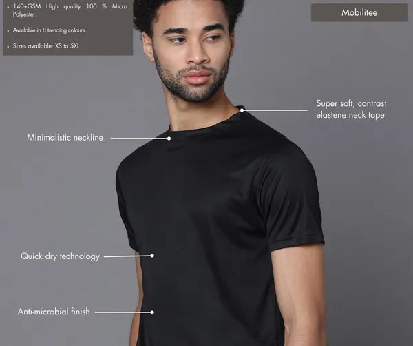 Classic_Black_Premium_Micro_Polyester_Dry_Fit_Round_Neck_T-Shirt_For_Men