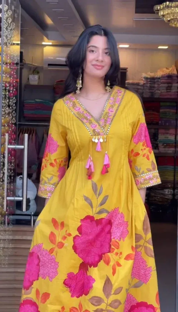 Burnt_Orange_Cotton_Suit_Set_For_Women
