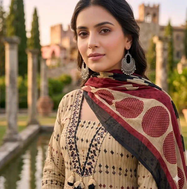 Elegant_Beige_Printed_Lawn_Suit_with_Statement_Dupatta