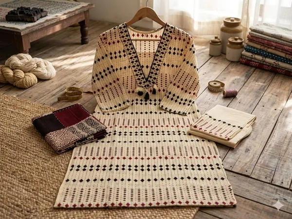 Elegant_Beige_Printed_Lawn_Suit_with_Statement_Dupatta
