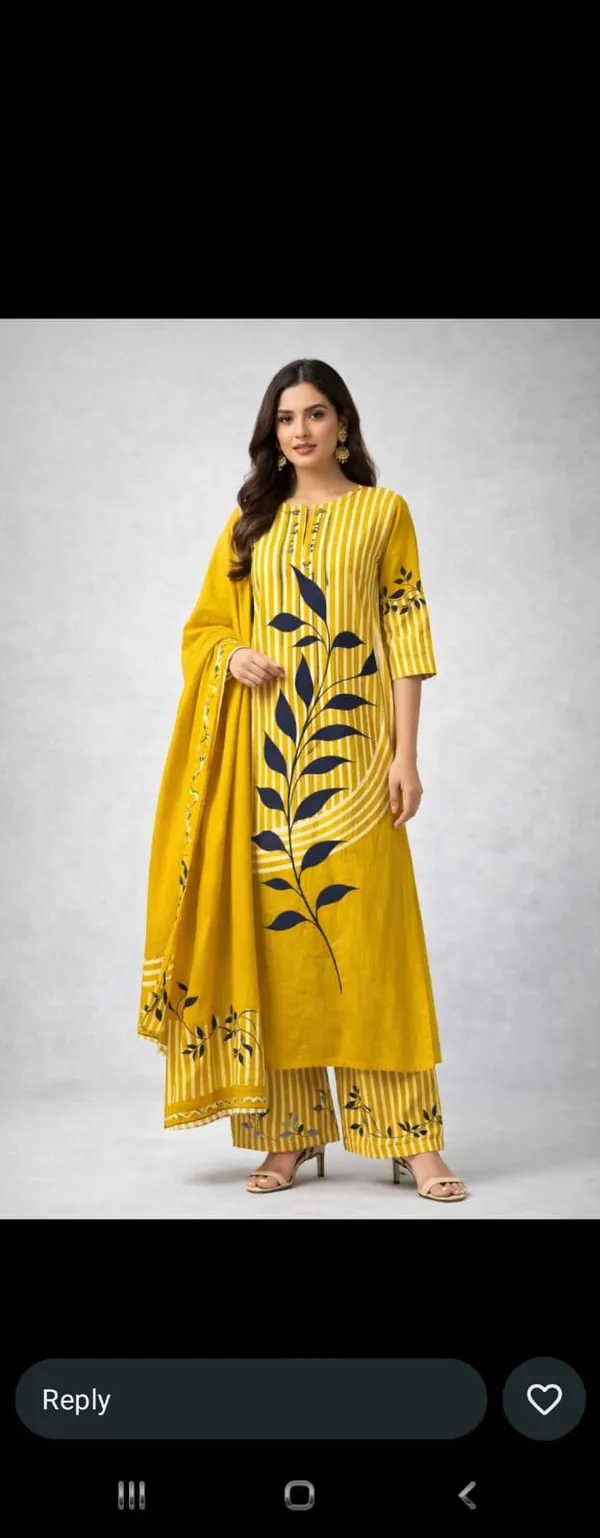 Mustard_Yellow_Printed_Kurta_Palazzo_Dupatta_Set_for_Women