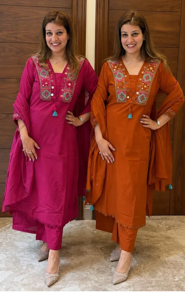 Wine_Pink_Embroidered_Kurta_Set_with_Dupatta