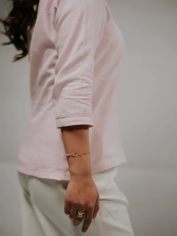 Pink_Puff_Sleeve_Sweatshirt_For_Women