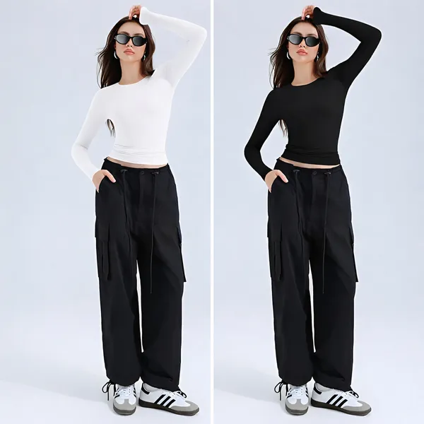 Black_And_White_Crop_Top_And_High_Waist_Jeans_For_Women_Combo_Pack_Of_2