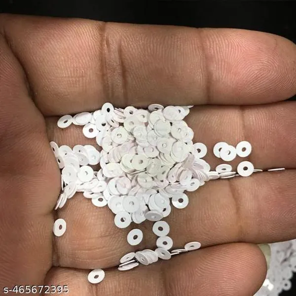 4MM_White_Colour_Round_Sequences_for_Crafts_Embroidery.