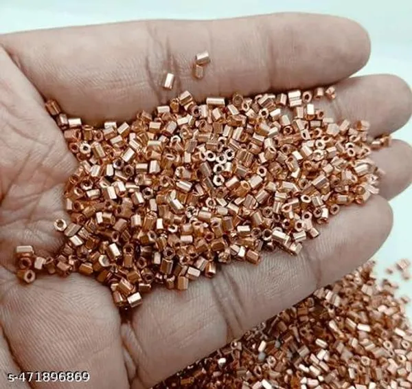 Copper_Glass_Cut_Beads_for_Embroidary_Jewelry_Making