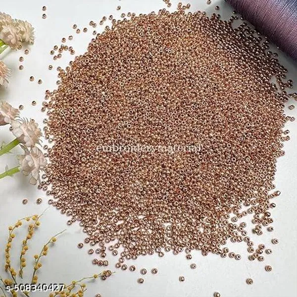 Copper_color_Smooth_finish_Glass_Seed_Beads