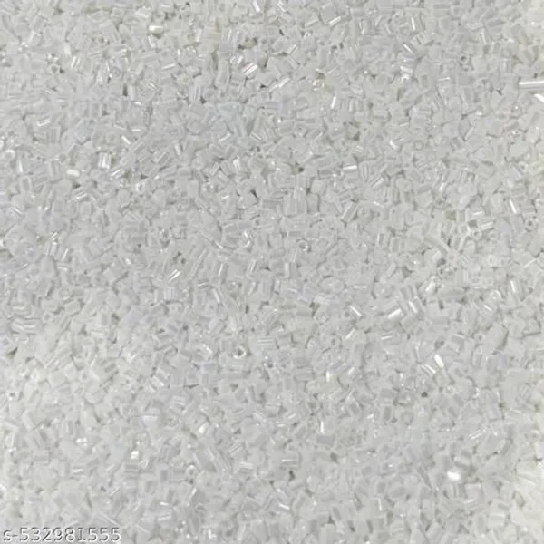 White_Glass_Cut_Beads_2MM_Size_for_Embroidary_work