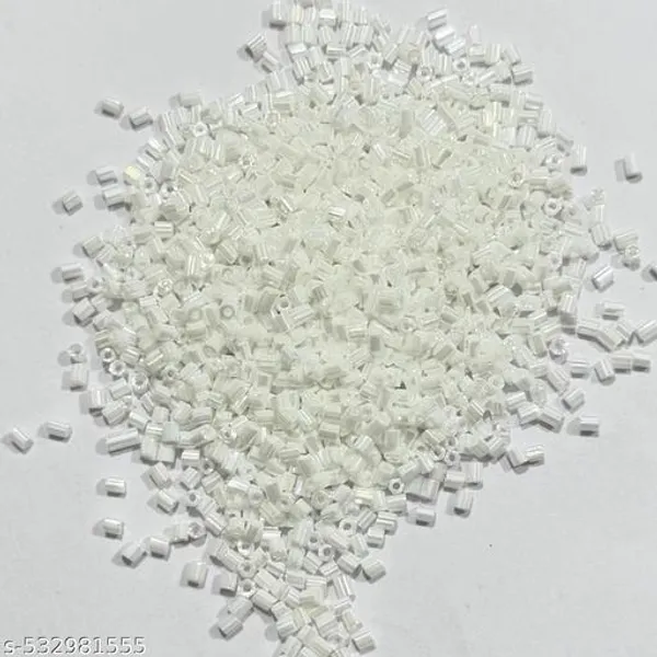 White_Glass_Cut_Beads_2MM_Size_for_Embroidary_work