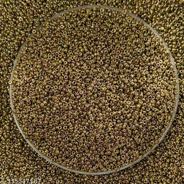 Antique_Gold_Glass_Beads_for_Embroidary_work