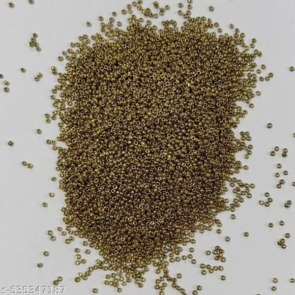 Antique_Gold_Glass_Beads_for_Embroidary_work