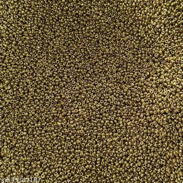 Antique_Gold_Glass_Beads_for_Embroidary_work