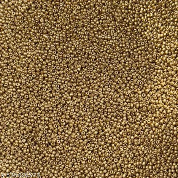 Mat_Finish_AntiqueGold_Color_Glass_Seed_Beads