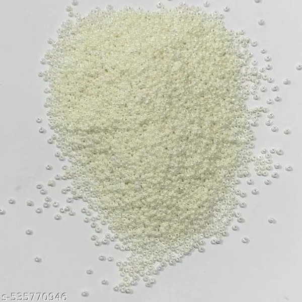 Cream_colour_Glass_Seed_Beads_for_Embroidary_work