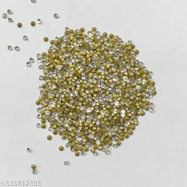12SS_size_Silver_Crystal_Edged_Kundan_Stone_Jarkan_Beads