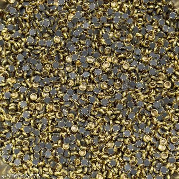 Kundan_stone_flat_back_framed_Round_shap_4_MM_color_Golden