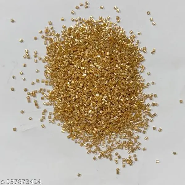 Golden_Polish_Glass_Cut_Beads_for_embroidary_work