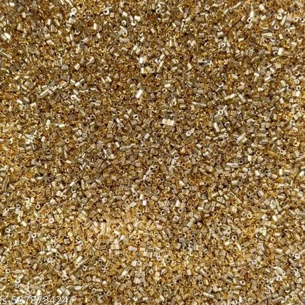 Golden_Polish_Glass_Cut_Beads_for_embroidary_work