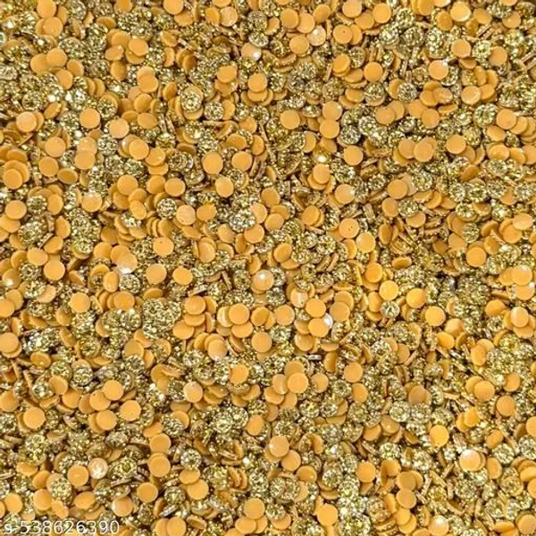 4MM_size_Golden_Flower_Chakri_Stones_Changla
