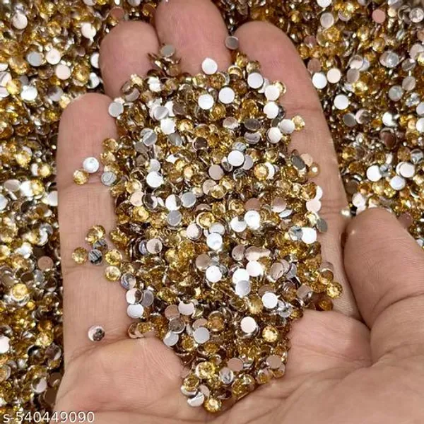 Golden_color_4_mm_Kundan_stones_Changla_FlatBack