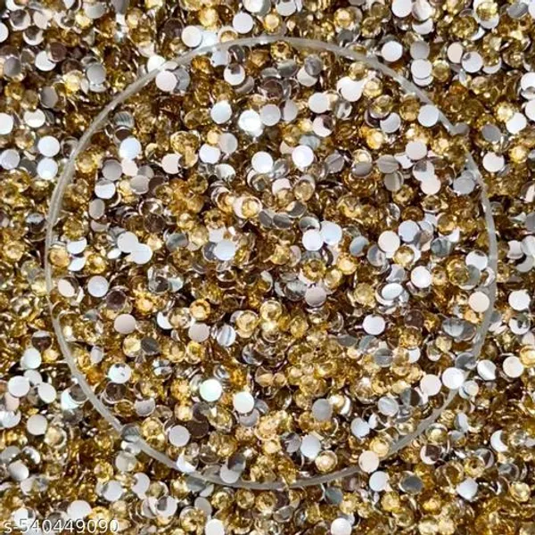 Golden_color_4_mm_Kundan_stones_Changla_FlatBack