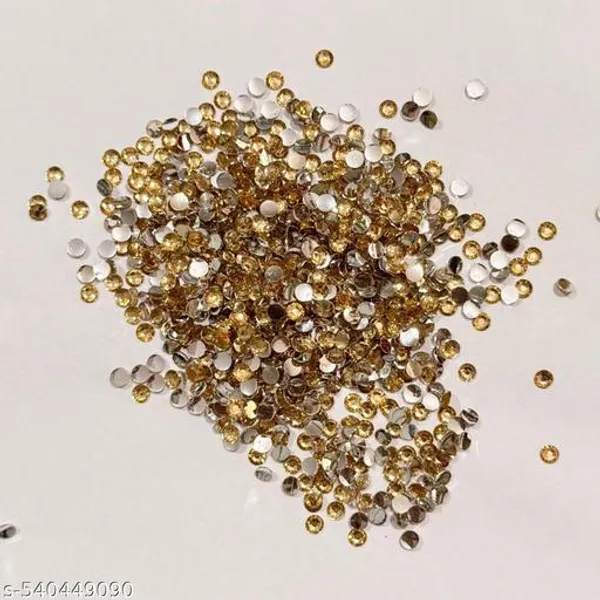 Golden_color_4_mm_Kundan_stones_Changla_FlatBack