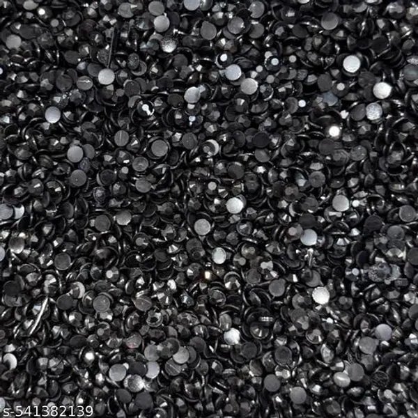 Black_color_4_mm_Kundan_stones_Flat_Back_Kundan_beads_Changla