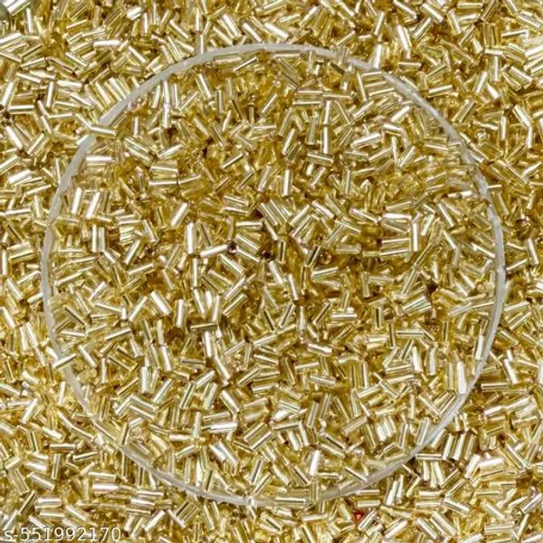 Golden_Salli_Bugles_Beads_3mm_for_embroidary_work