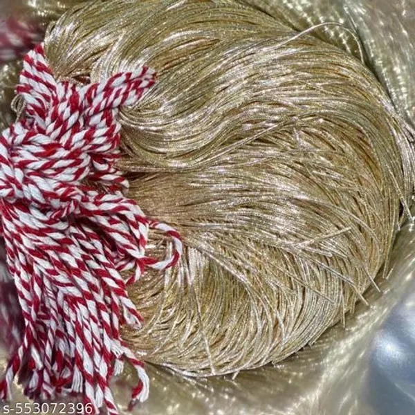 1mm_Light_Golden_Color_Metallic_Wire_Nakshi_Zardozi
