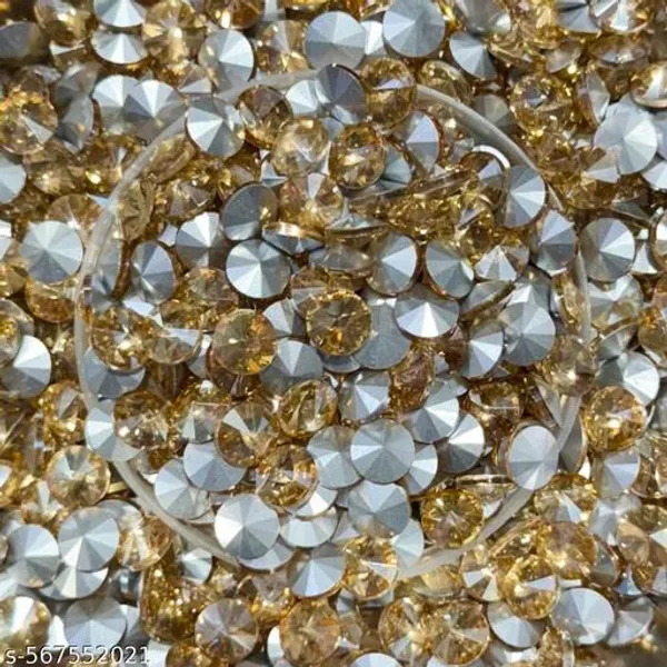 Glass_Light_Golden_Rhinestones_10mm