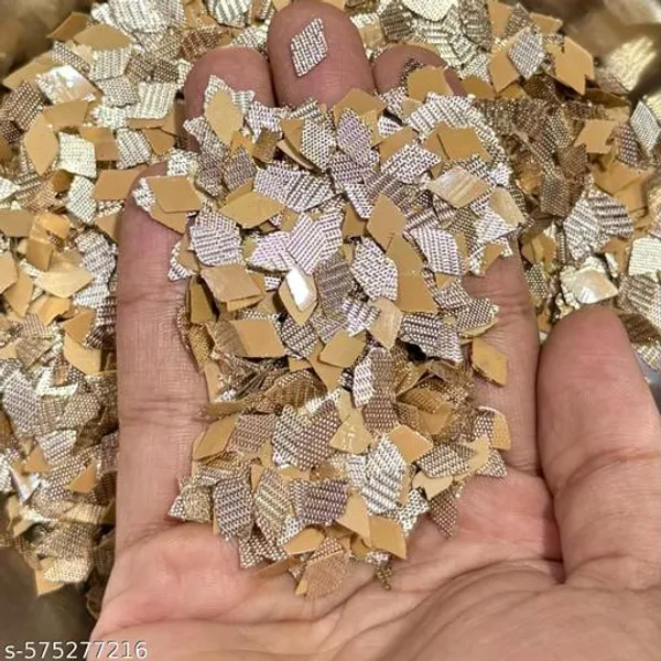Rosegold_color_Gota_Patti_for_Embroidery