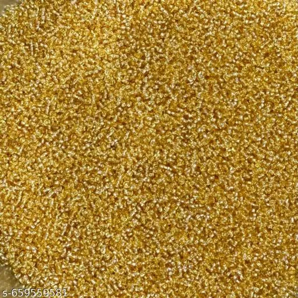 Golden_color_Glass_Seed_Beads_for_Embroidery_&_Craft_Work