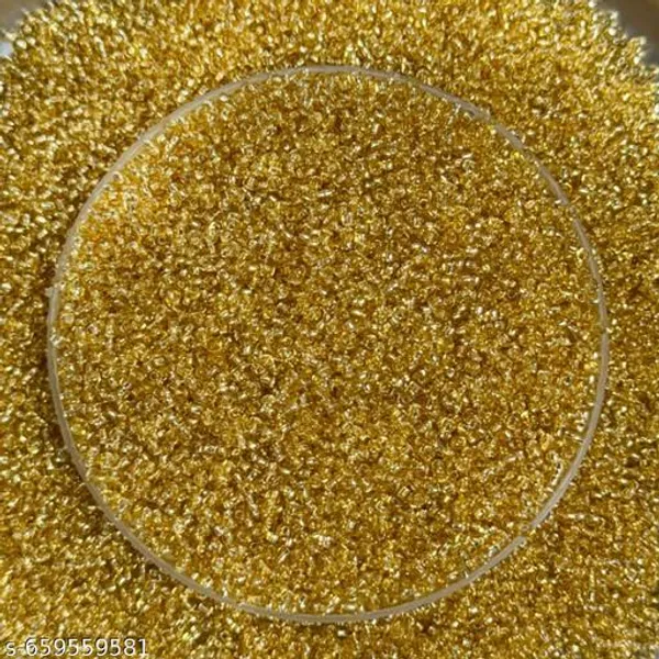 Golden_color_Glass_Seed_Beads_for_Embroidery_&_Craft_Work