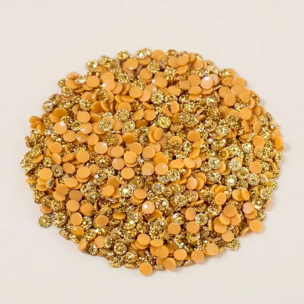 4MM_size_Golden_Flower_Chakri_Stones_Changla