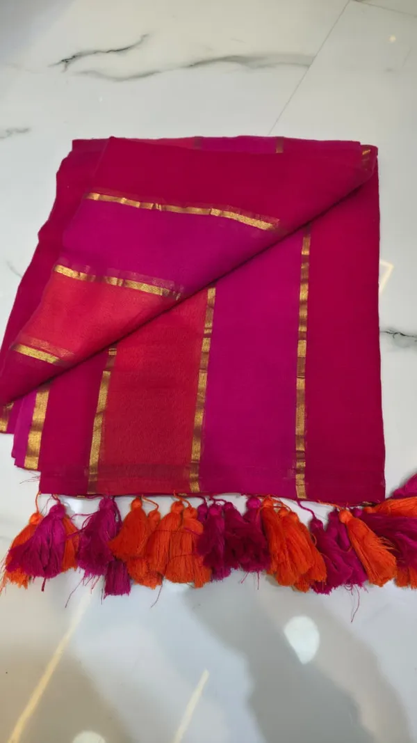 Zari_Stripe_Cotton_Saree