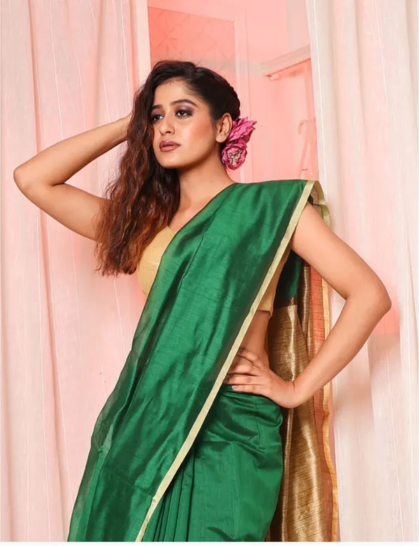 Green_Khadi_Jhari_Sarees