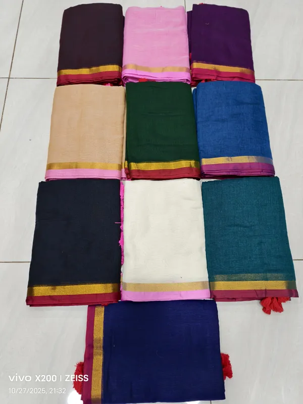 Brown_Cotton_Premium_Saree_For_Women
