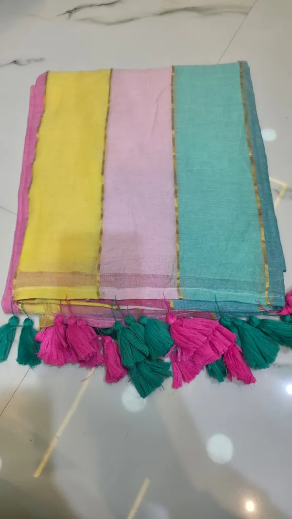 Pure_Cotton_Rainbow_120_Count_Saree