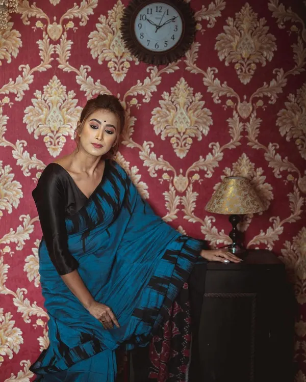 Blue_Cotton_Premium_Saree_For_Women