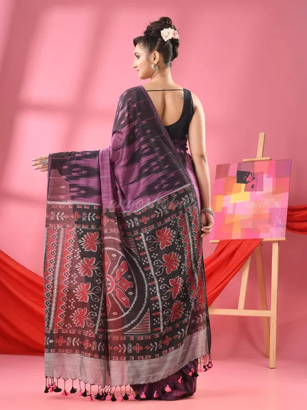 Light_Pink_Cotton_Premium_Saree_For_Women