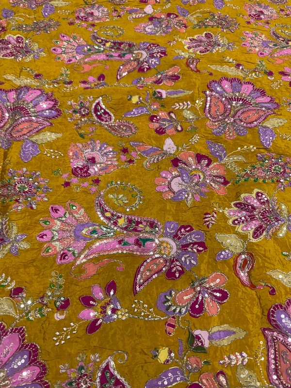 1_meter_Yellow_Designer_Crepe_Position_Print_Unstitched_Dress_Material