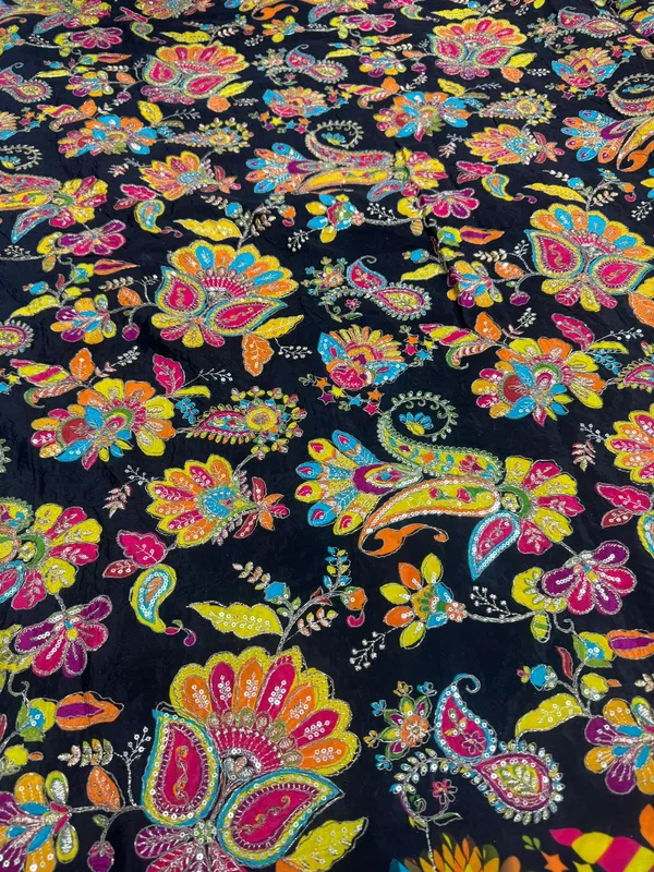 1_meter_Black_Designer_Crepe_Position_Print_Unstitched_Dress_Material