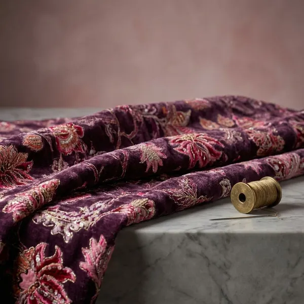 1_meter_Purple_Designer_Crepe_Position_Print_Fabric_Unstitched